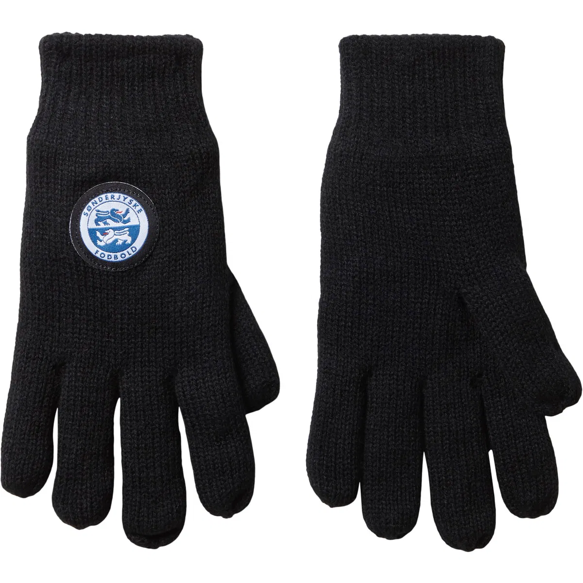 Sønderjyske Fodbold Club Strikhandsker Black