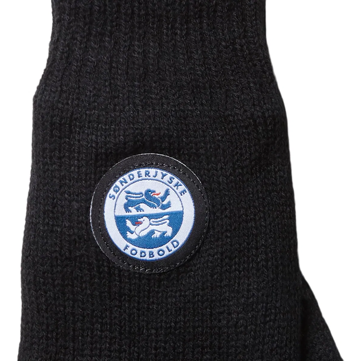 Sønderjyske Fodbold Club Strikhandsker Black