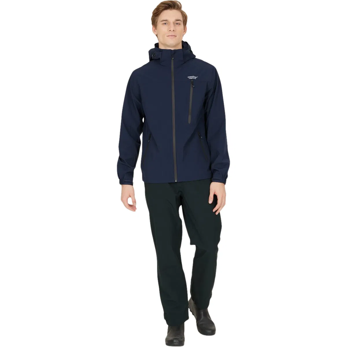 Weather Report Delton Regnjakke Herre Navy