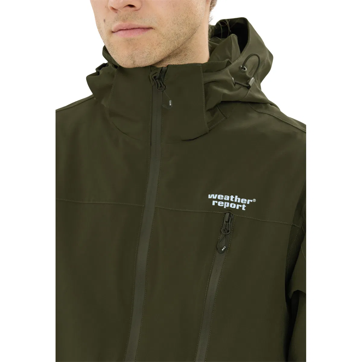 Weather Report Delton Regnjakke Herre Green