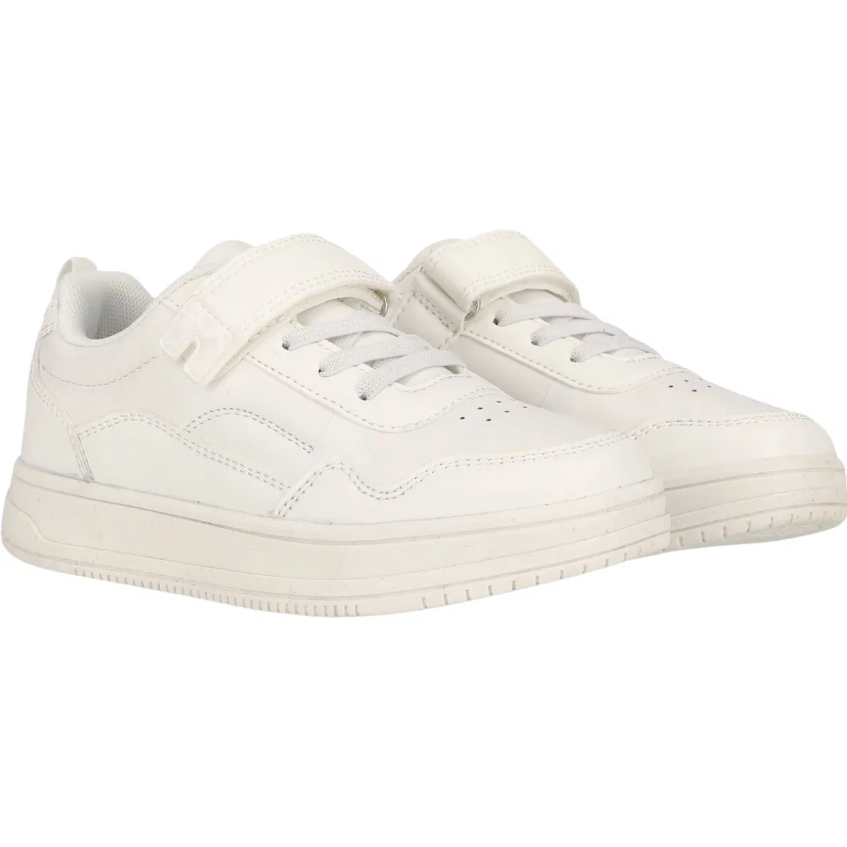ZigZag Lodus Velcro Sneakers Børn White Solid
