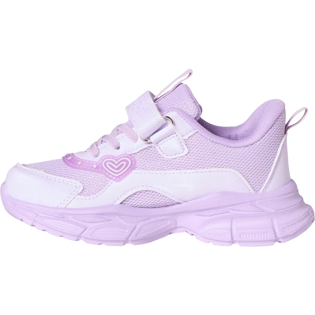 ZigZag Agira Velcro Sneakers M/Lys Børn Purple