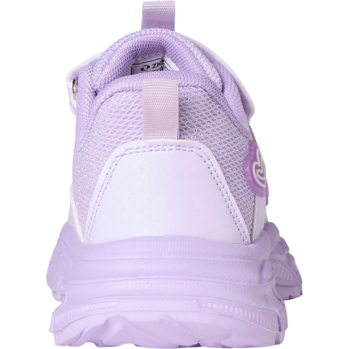 ZigZag Agira Velcro Sneakers M/Lys Børn Purple