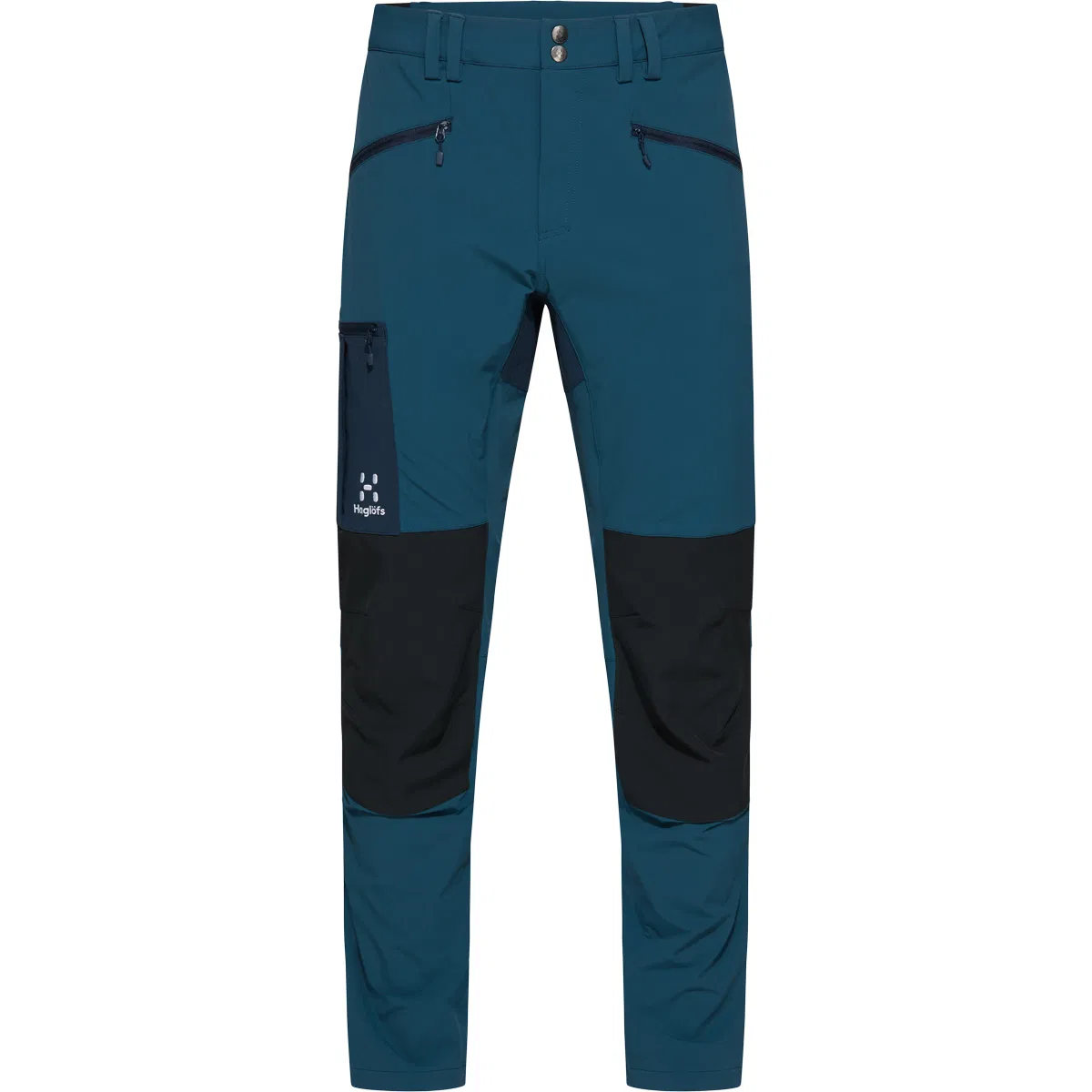 Haglöfs Rugged Slim Vandrebukser Herre Dark Ocean/True Black