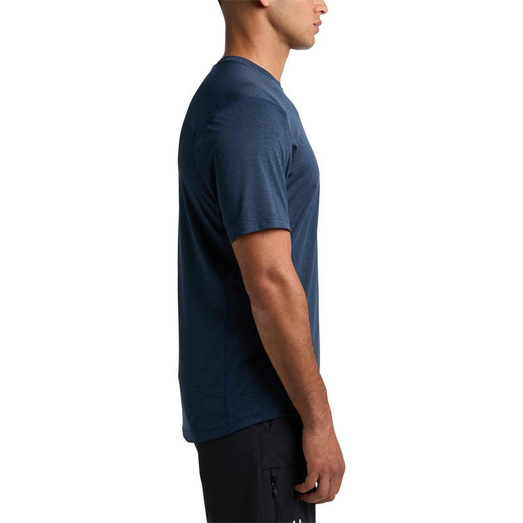 Haglöfs Ridge T-shirt Herre Tarn Blue Solid