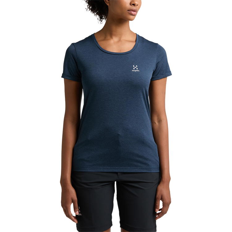 Haglöfs Ridge T-shirt Dame Tarn Blue Solid