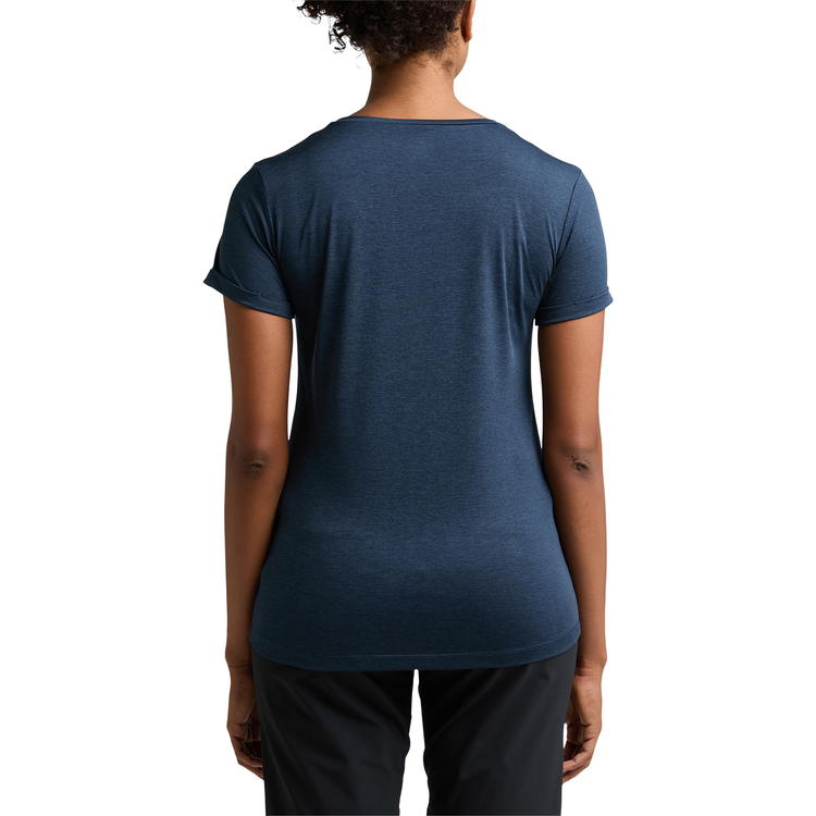 Haglöfs Ridge T-shirt Dame Tarn Blue Solid