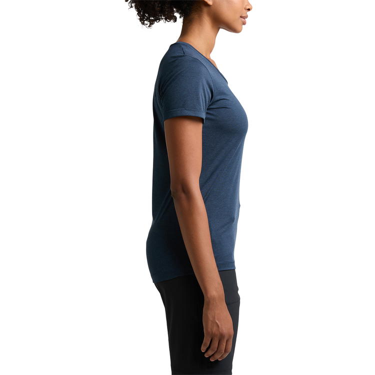 Haglöfs Ridge T-shirt Dame Tarn Blue Solid