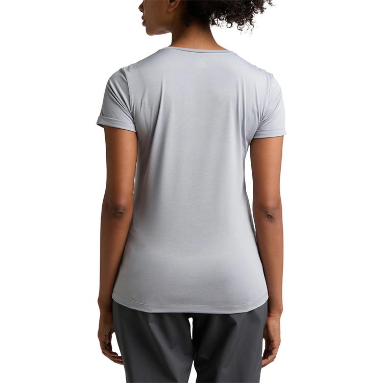 Haglöfs Ridge T-shirt Dame Concrete Solid