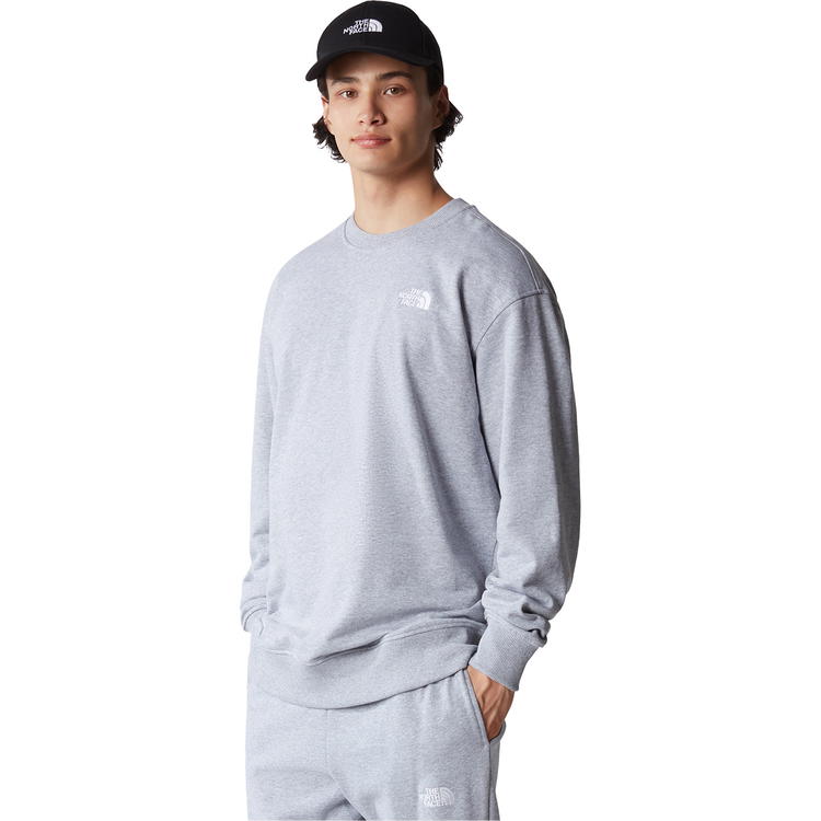 The North Face Essential Crew Sweatshirt Herre TNF LIGHT GREY HEATHER