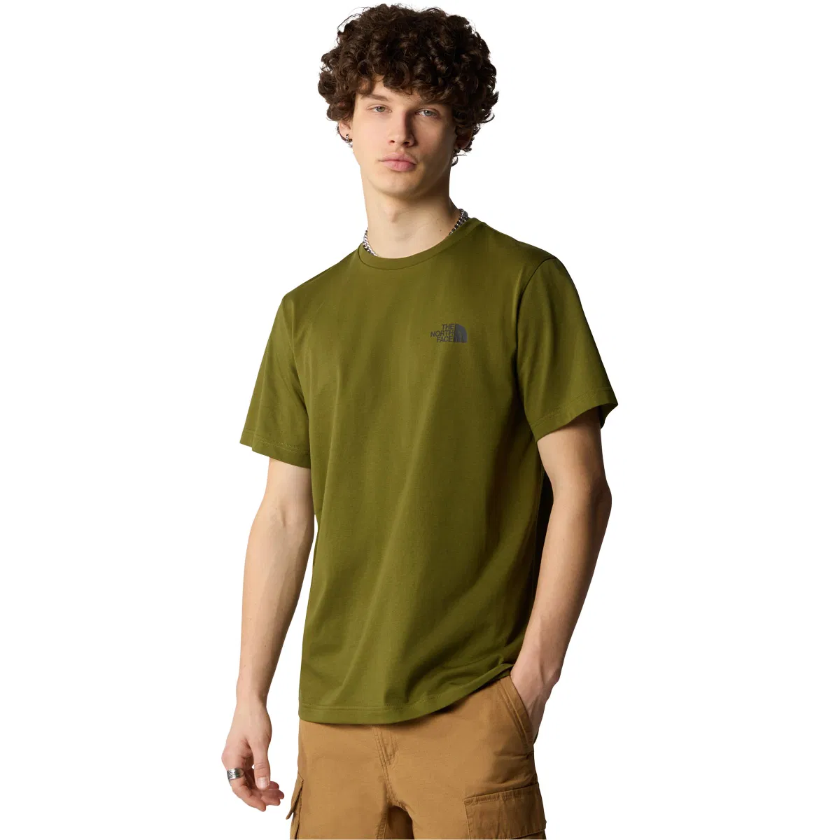 The North Face Simple Dome T-shirt Herre FOREST OLIVE