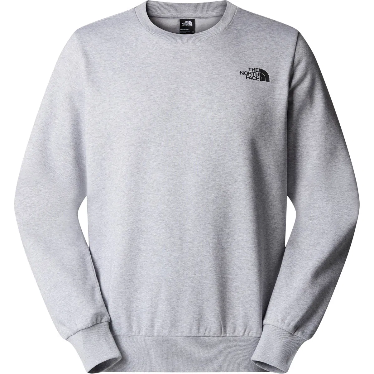 The North Face Simple Dome Crew Sweatshirt Herre TNF LIGHT GREY HEATHER
