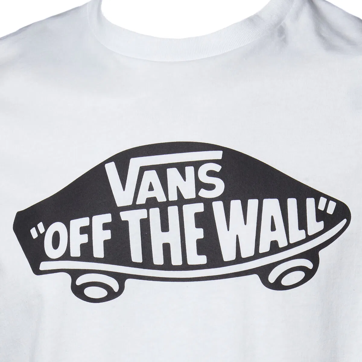 Vans Off The Wall Board T-shirt Herre White/Black