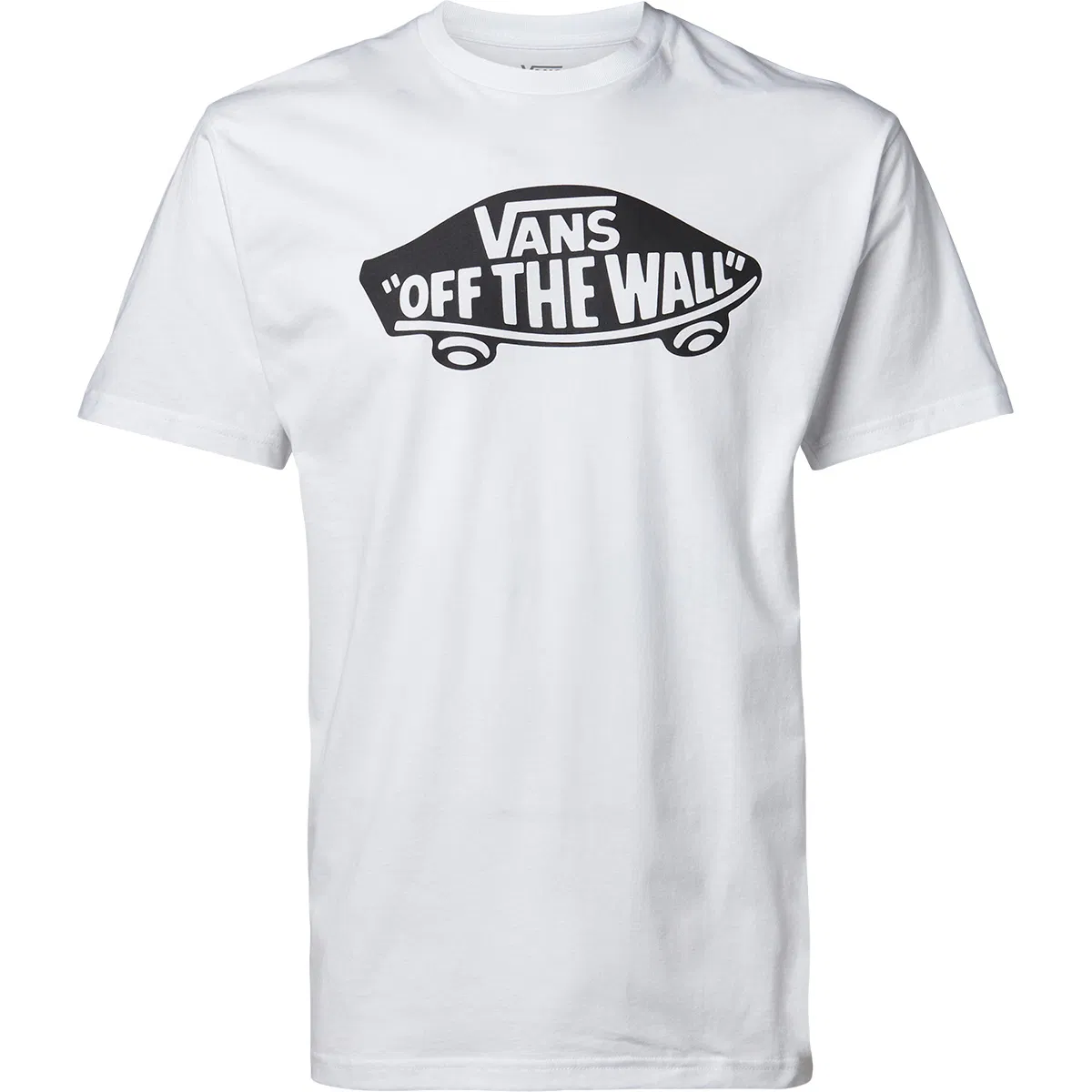 Vans Off The Wall Board T-shirt Herre White/Black