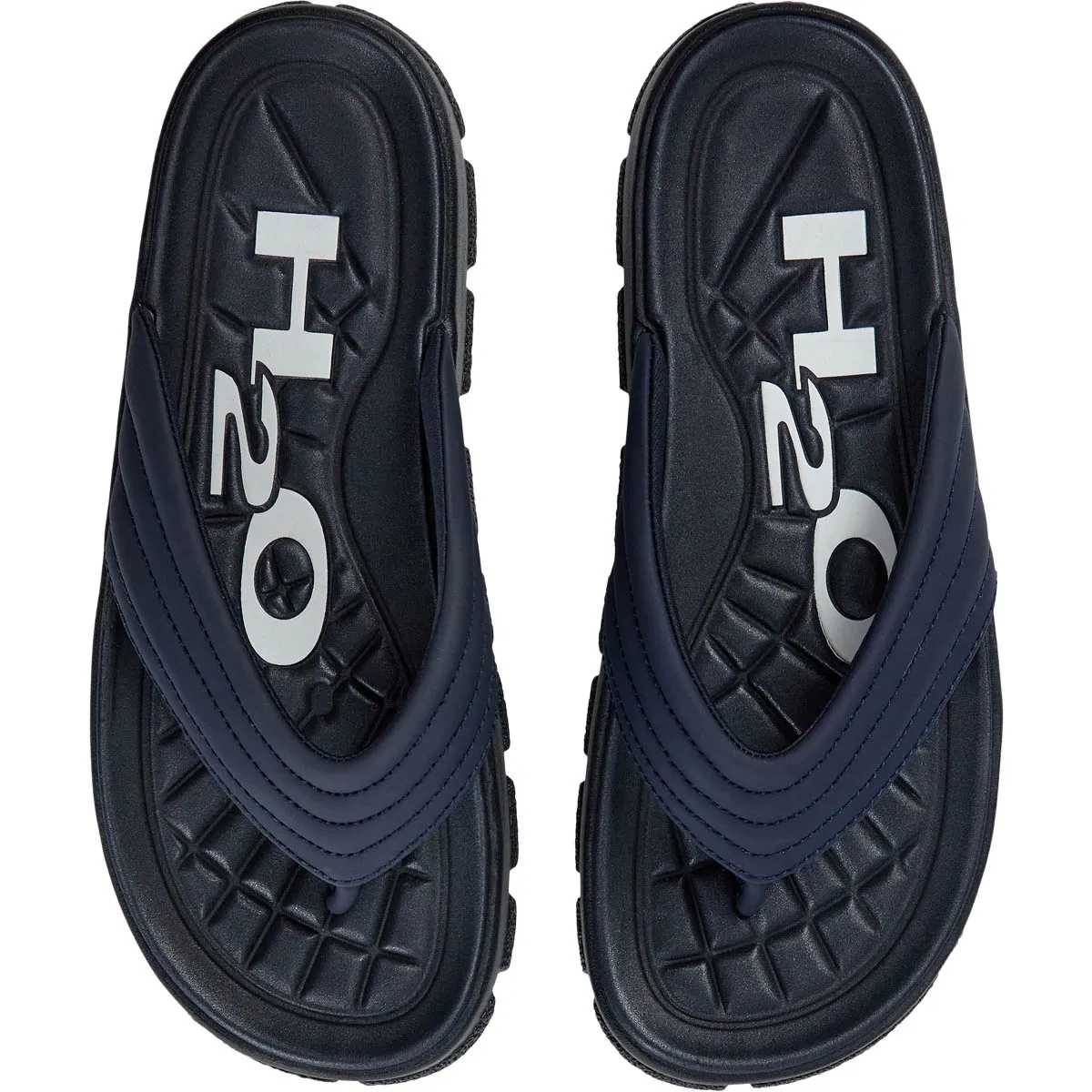 H2O Trek Flip Flop Sandaler Dame Navy