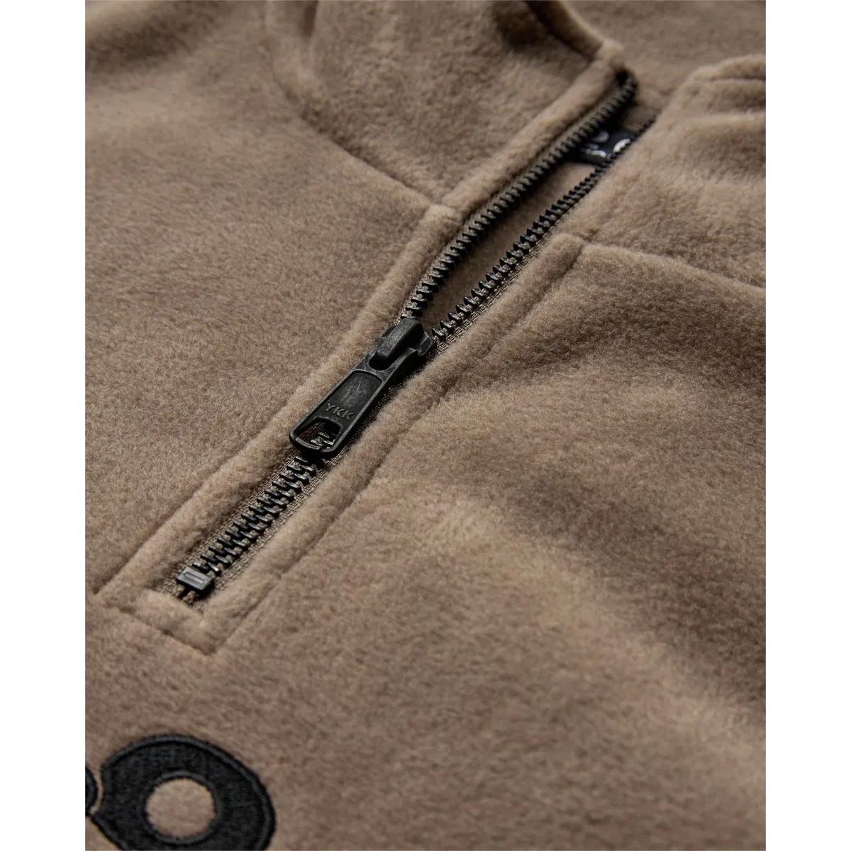 H2O Blåvand 2 Half Zip Fleecegenser Brown