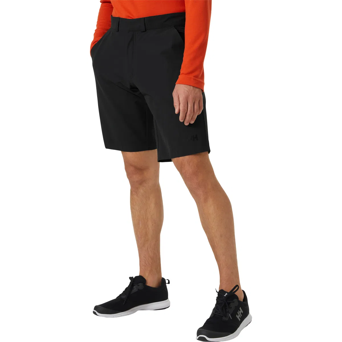 Helly Hansen QD 10" Shorts Herre 980 EBONY / BLACK / MID GREY /