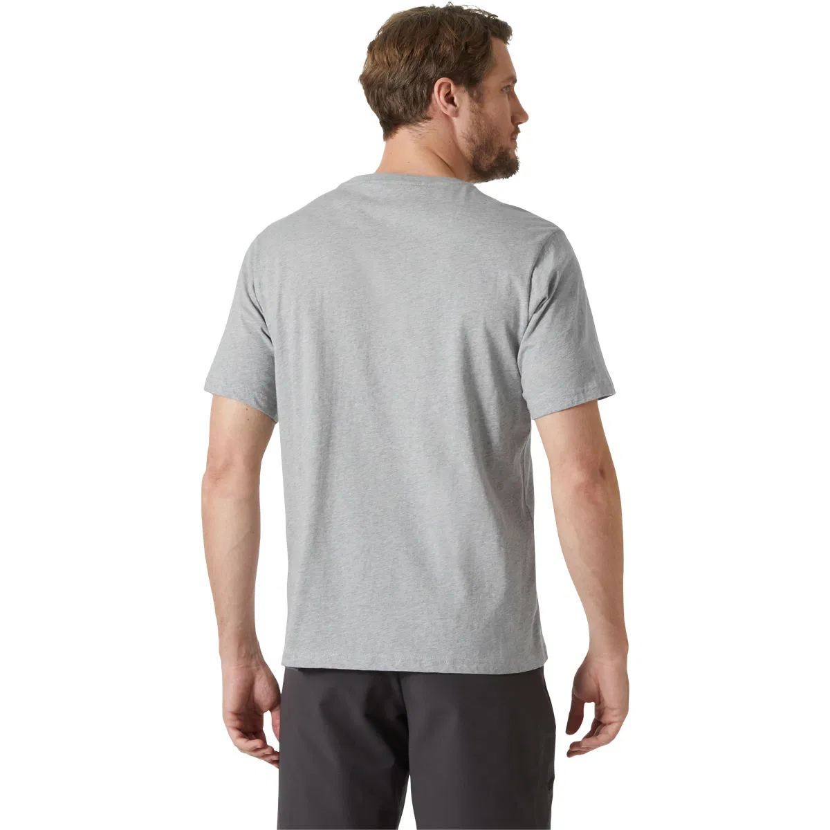Helly Hansen Logo 3.0 T-shirt Herre 949 GREY MELANGE