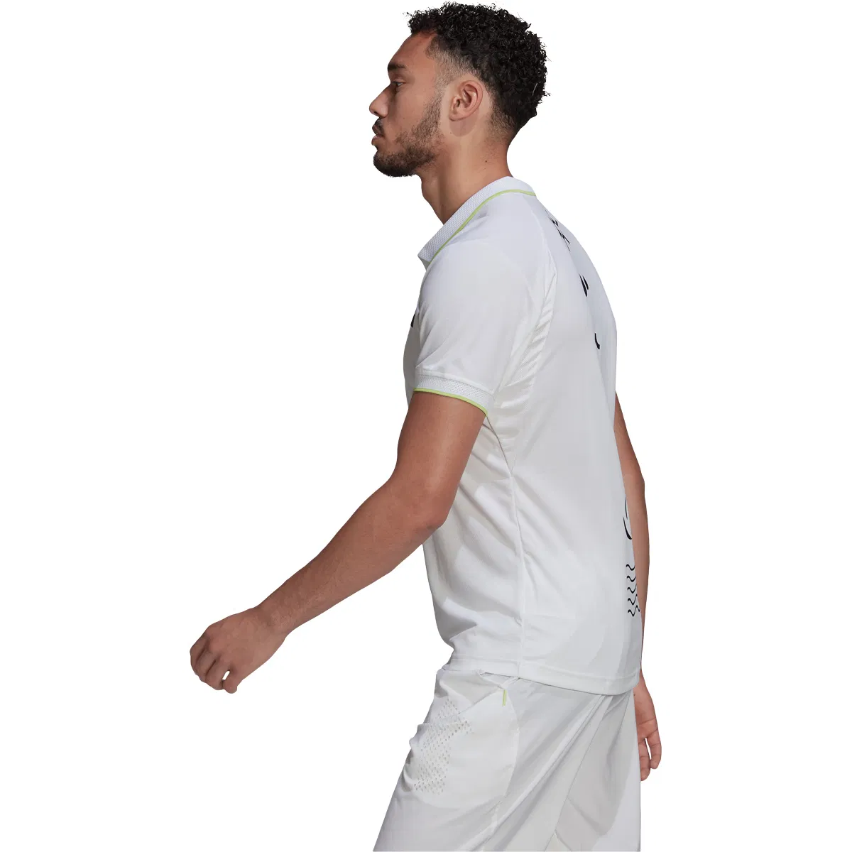 adidas Paris Heat.HRDY Freelift Tennis Polo T-shirt Herre 000/White
