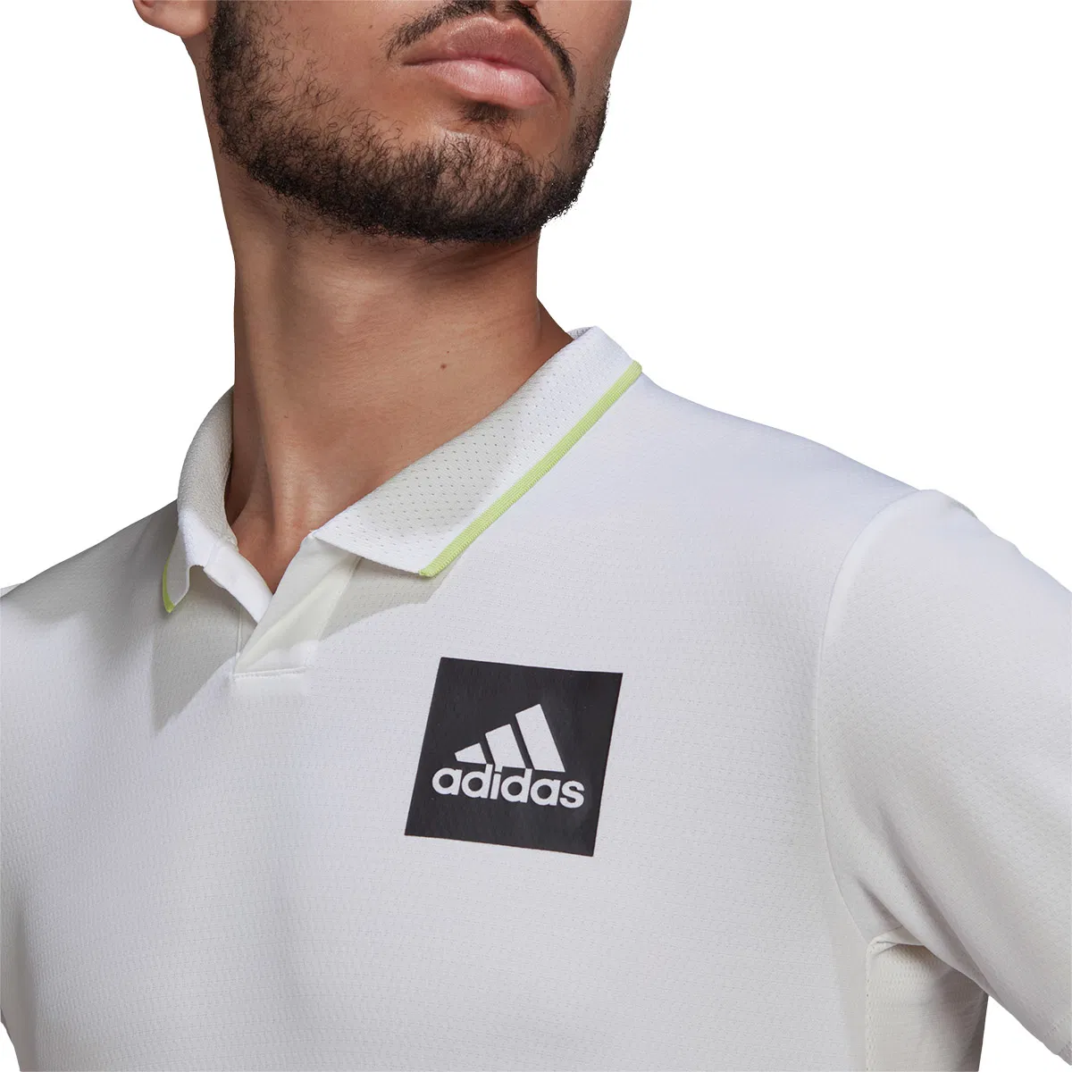 adidas Paris Heat.HRDY Freelift Tennis Polo T-shirt Herre 000/White
