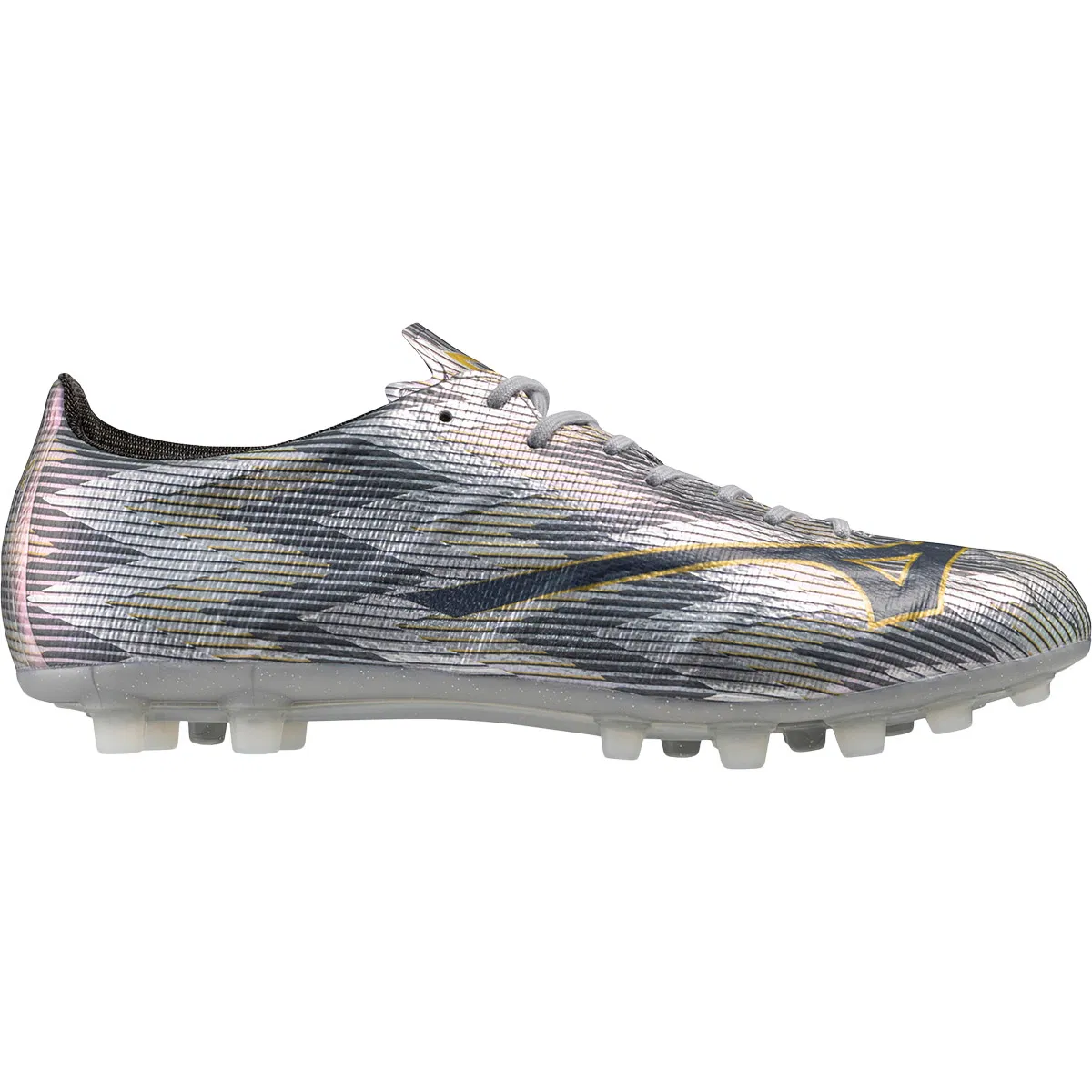 Mizuno Alpha Elite II AG Fodboldstøvler Galaxy Silver/8605 C/Gold