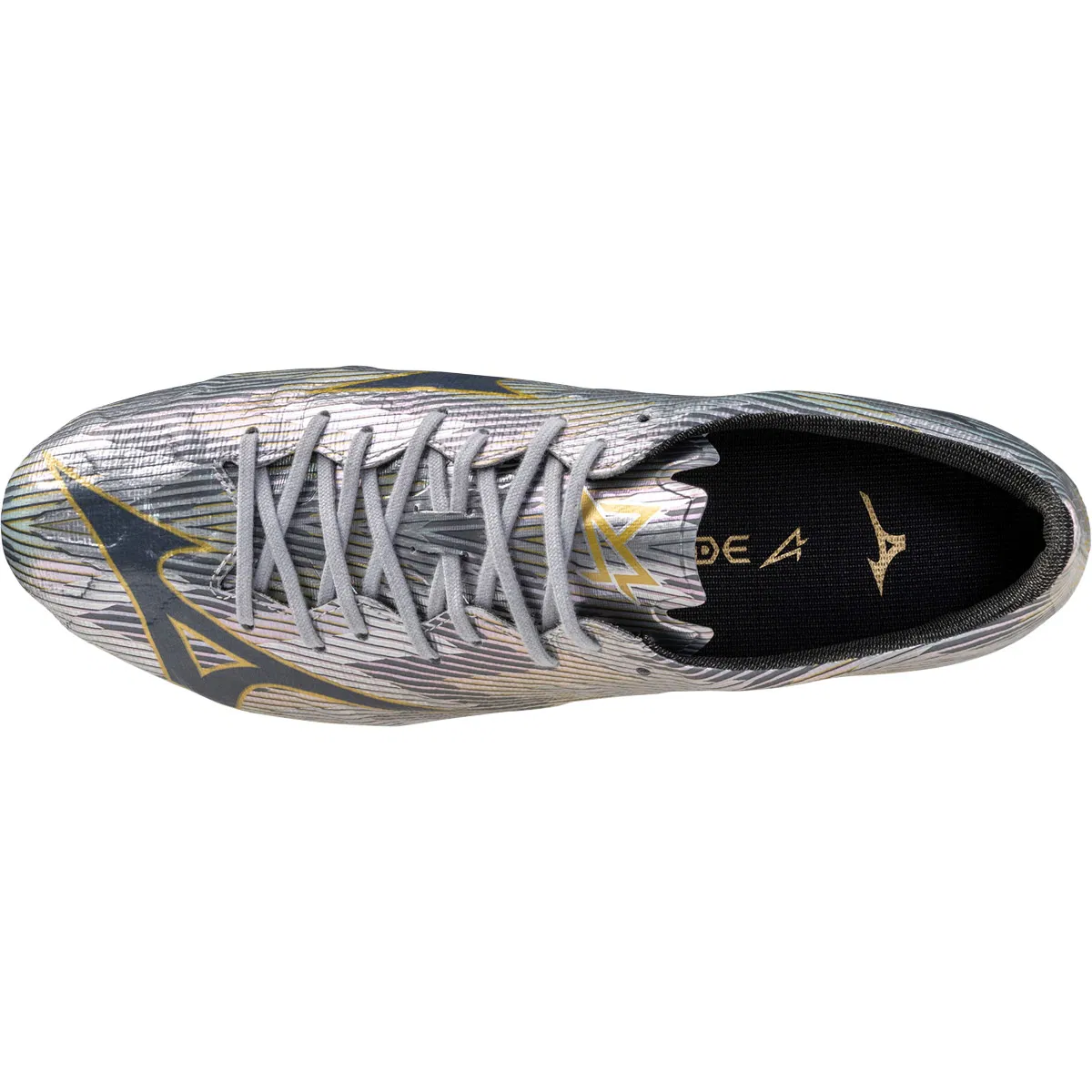 Mizuno Alpha Elite II AG Fodboldstøvler Galaxy Silver/8605 C/Gold