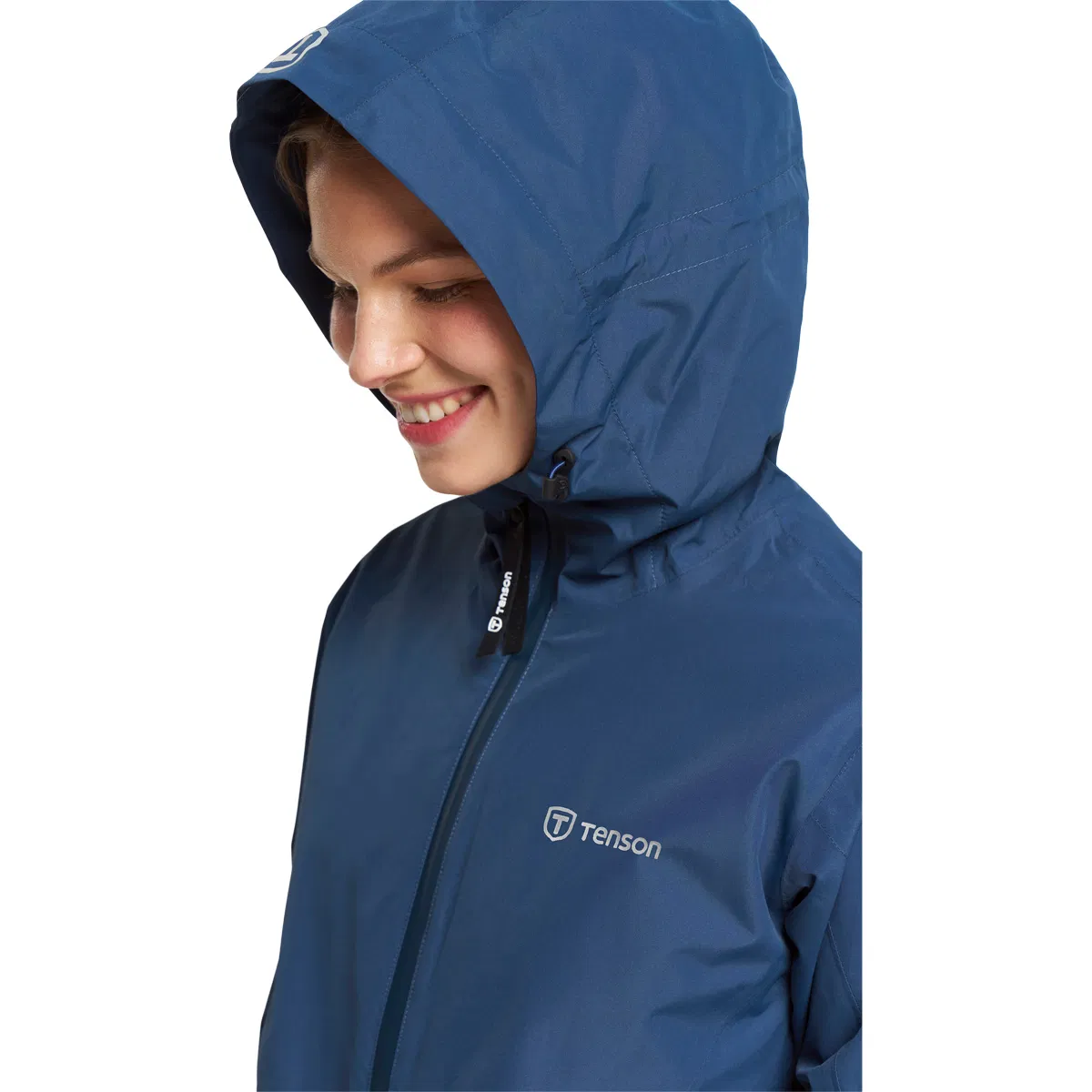 Tenson Winga Regnjakke Dame Blue