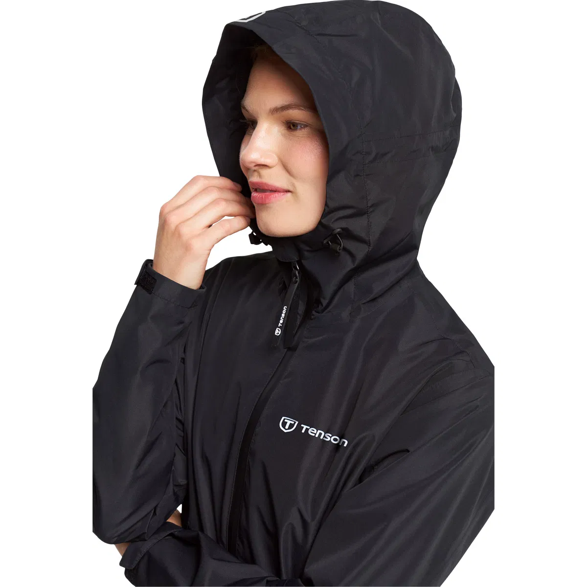 Tenson Winga Regnjakke Dame Black