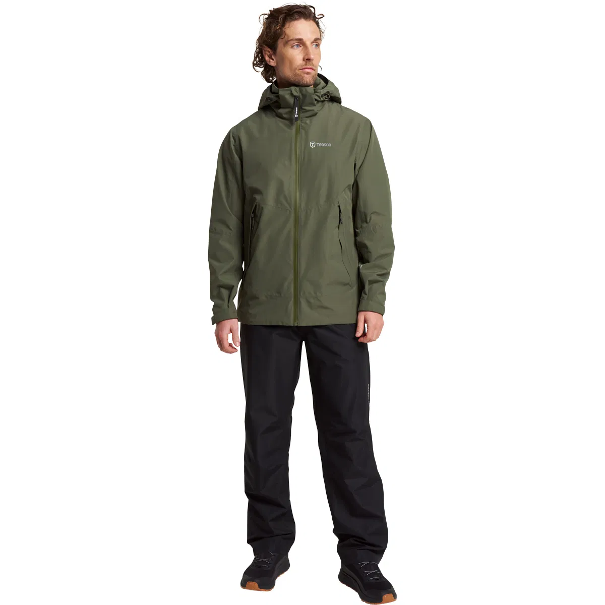 Tenson Winga Regnjakke Herre Green