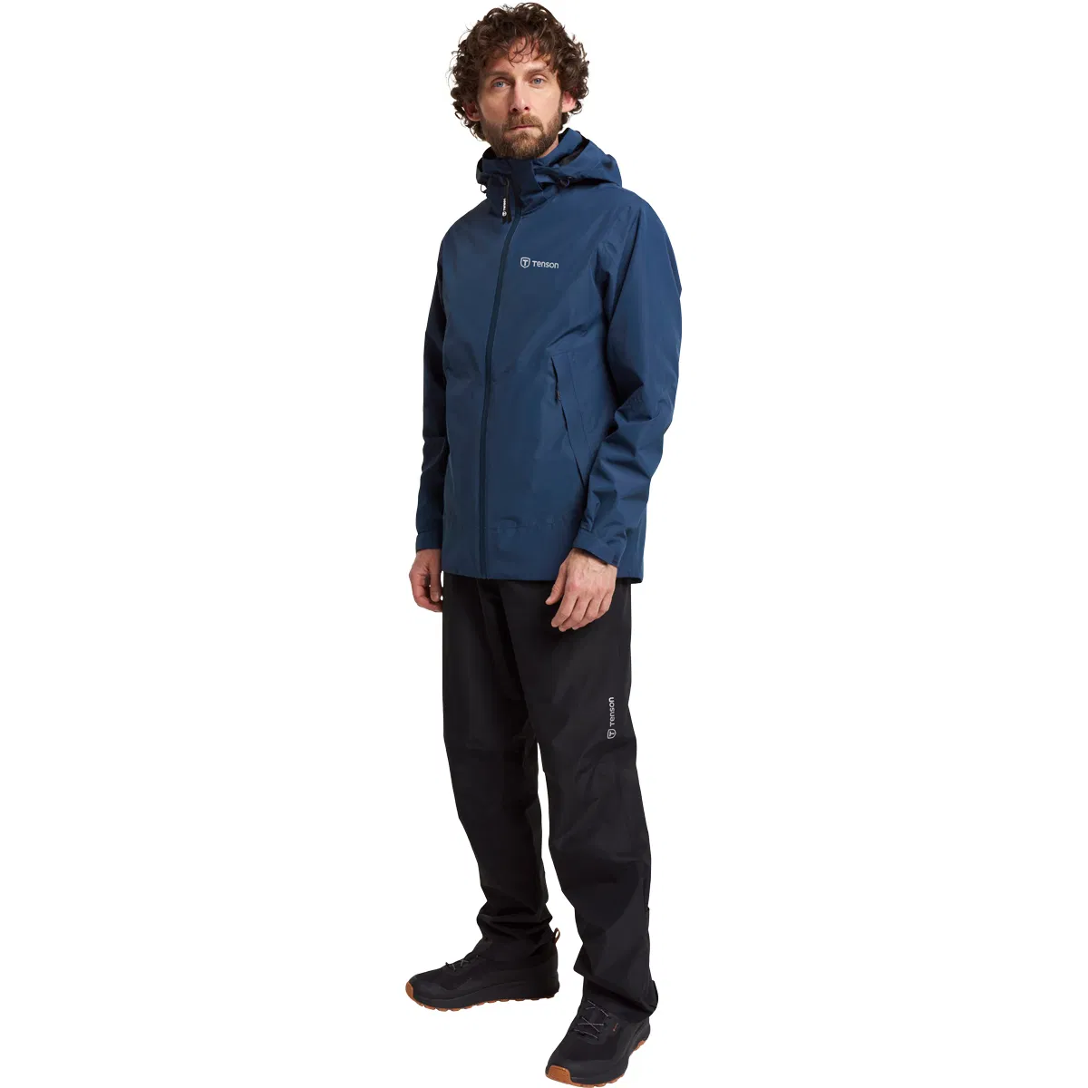Tenson Winga Regnjakke Herre Blue