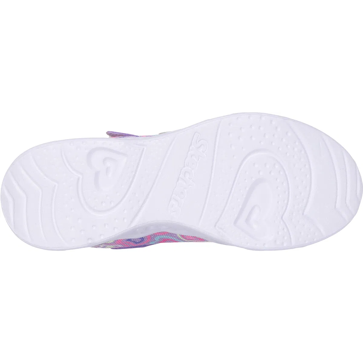 Skechers Heart Lights Boogie Love Velcro Sneakers M/Lys Børn  LVMT Lavenderender Multicolor