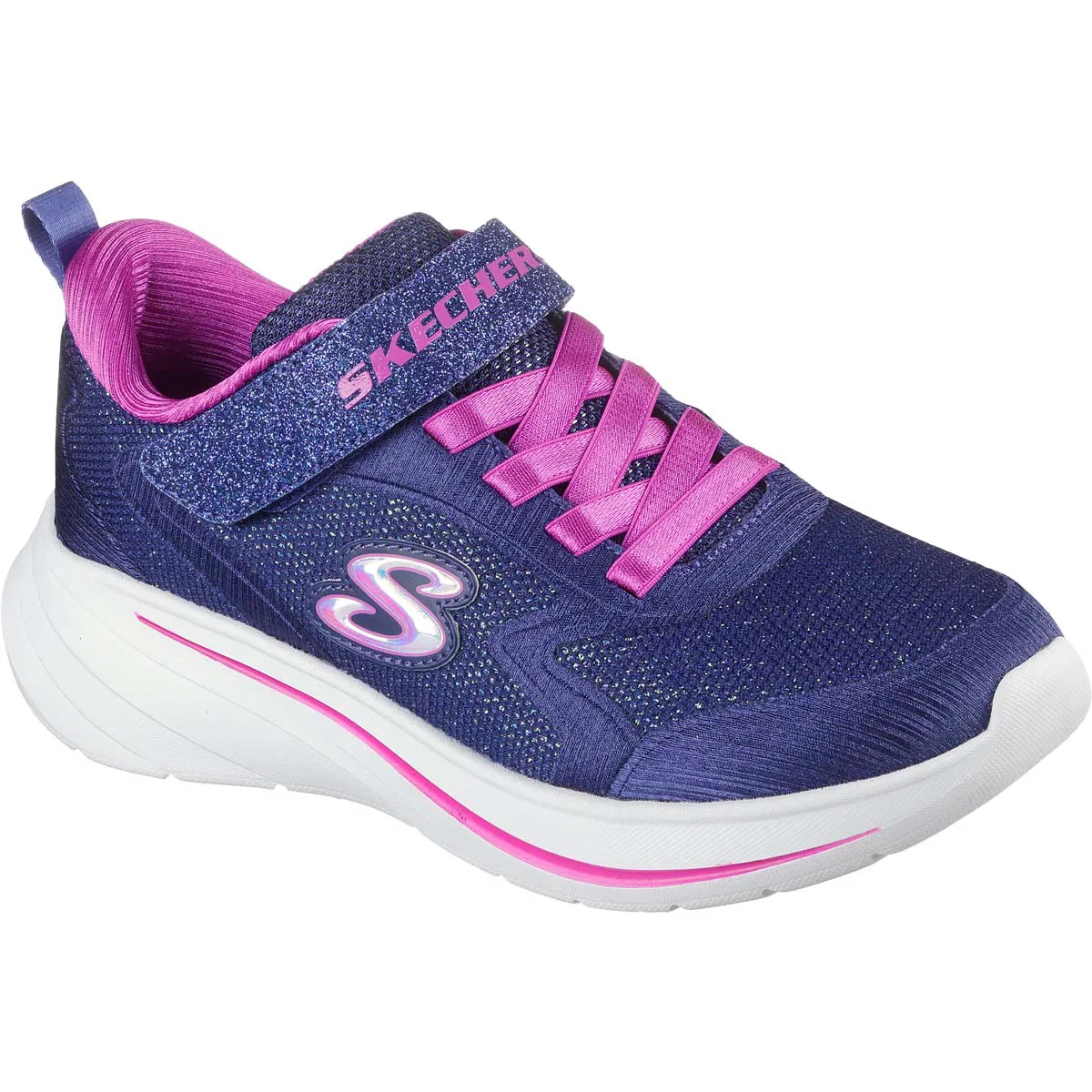 Skechers Wave 92 Velcro Sneakers Børn Navy