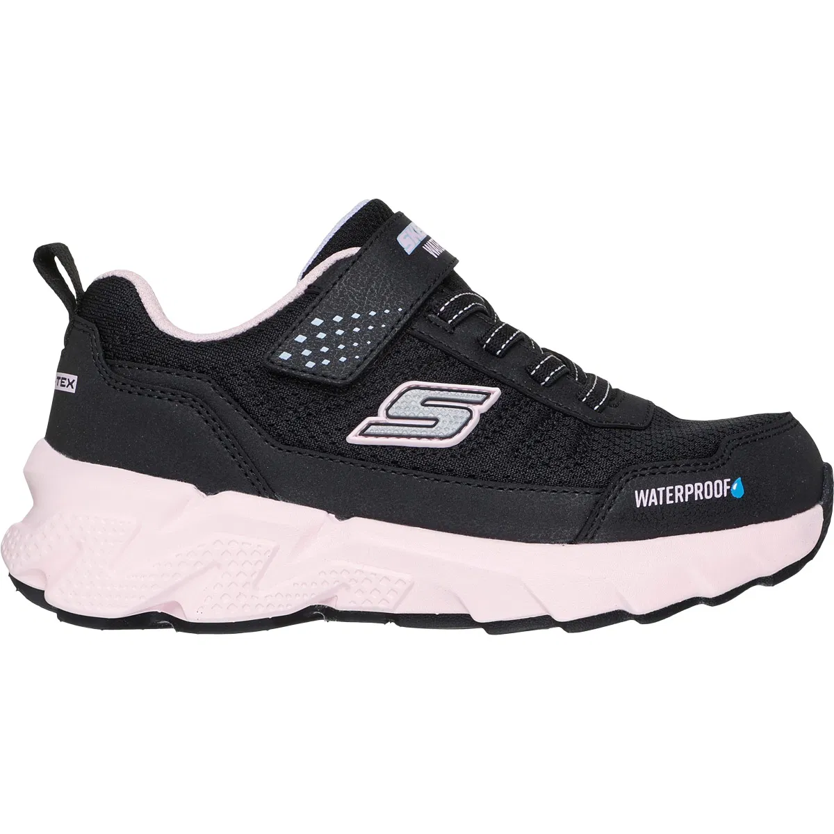 Skechers Elite Sport Tread WP Velcro Sneakers Børn Black