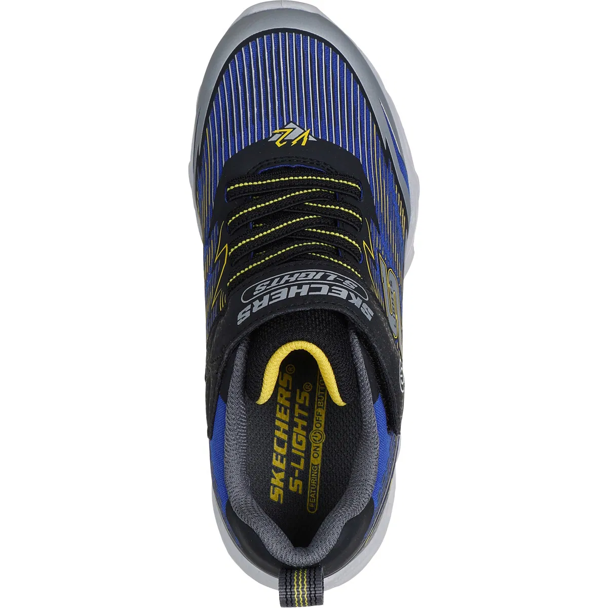 Skechers Vortex 2.0 Velcro Sneakers M/Lys Børn Blue/Black