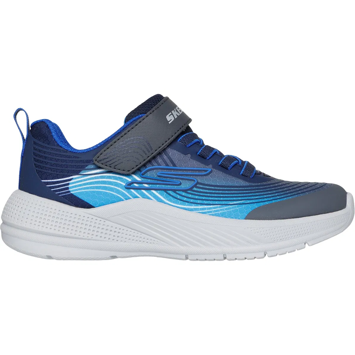Skechers Microspec Advance Velcro Sneakers Børn Navy
