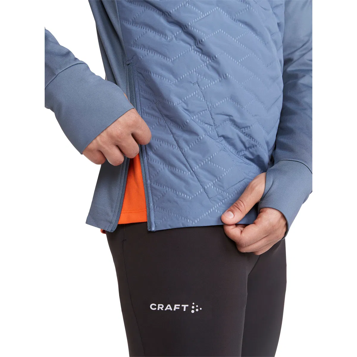 Craft Advanced SubZero 3 1/2 Zip Løbetrøje Herre Flow