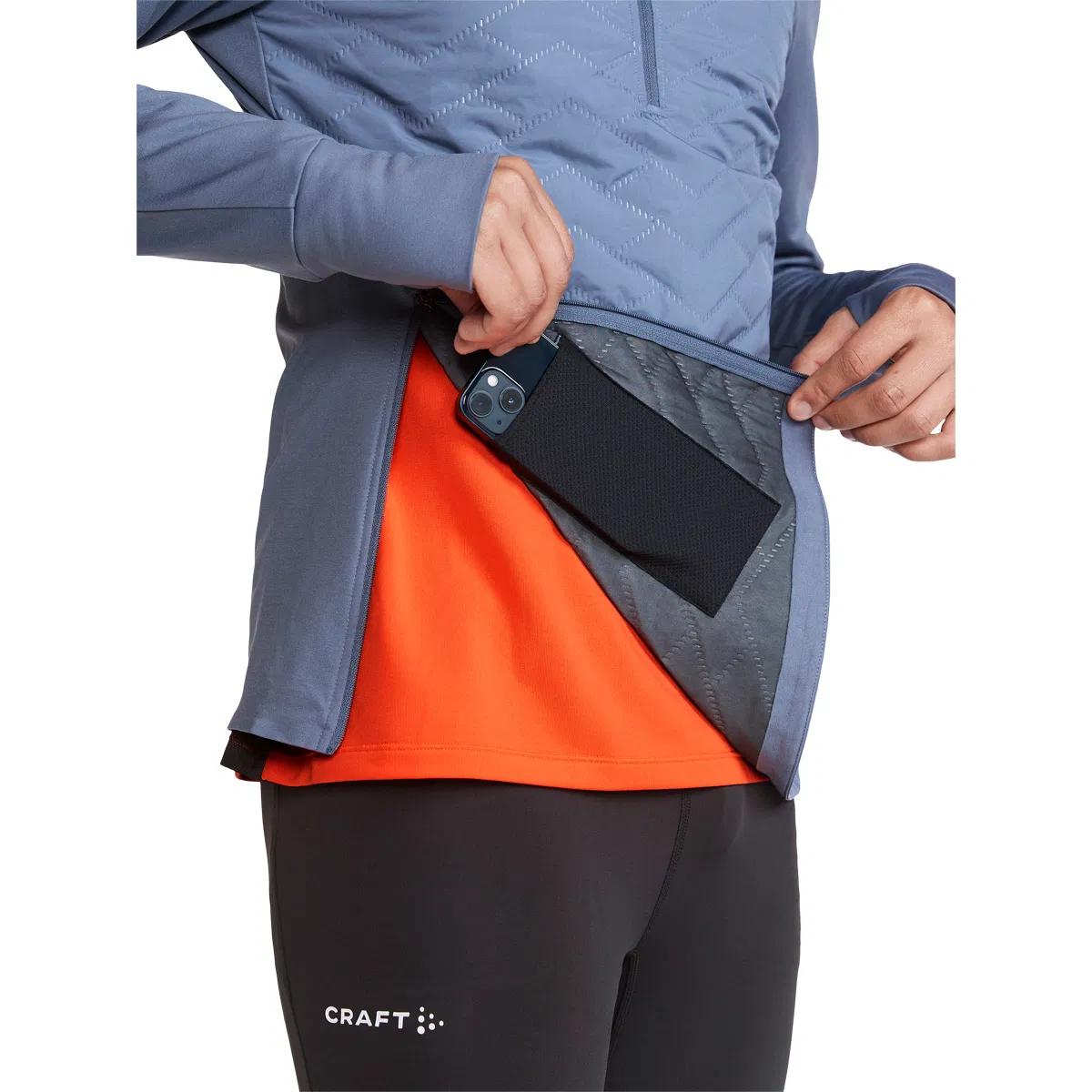 Craft Advanced SubZero 3 1/2 Zip Løbetrøje Herre Flow