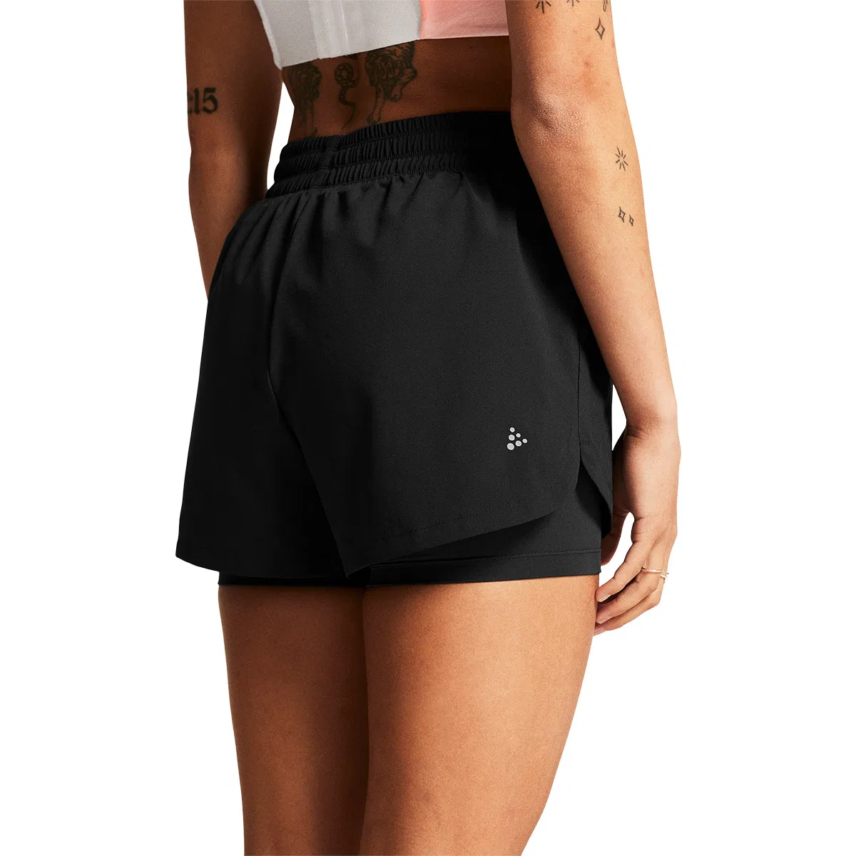 Craft Advanced Essence 2 2in1 Treningsshorts Dame Black