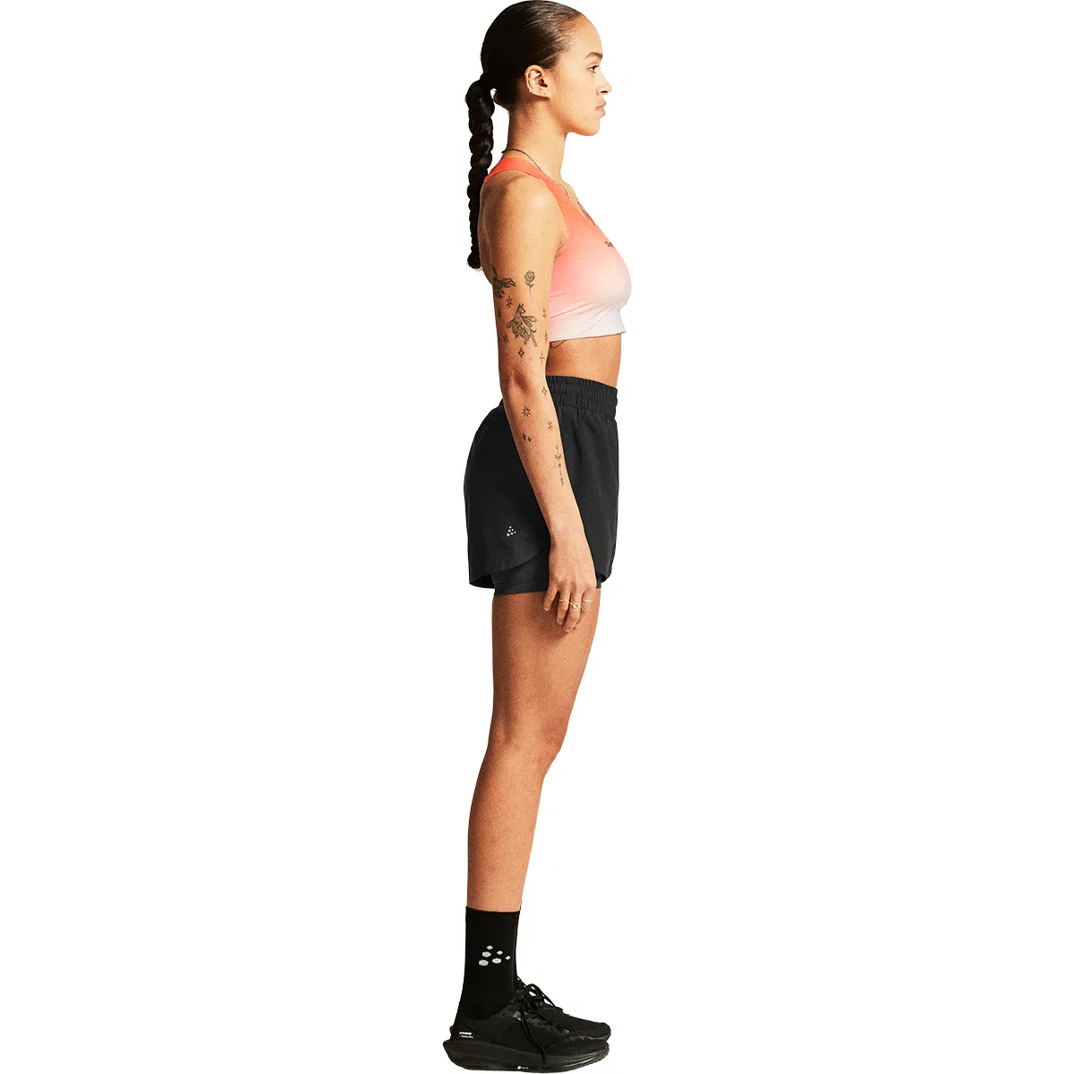 Craft Advanced Essence 2 2in1 Treningsshorts Dame Black