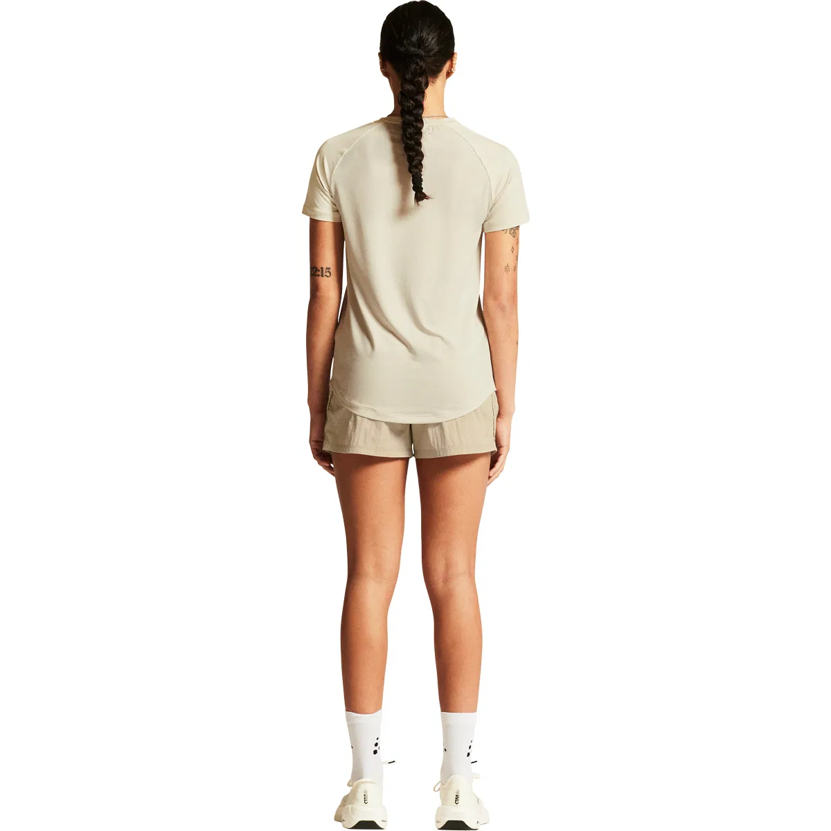 Craft Collective Trænings T-shirt Dame Plaster