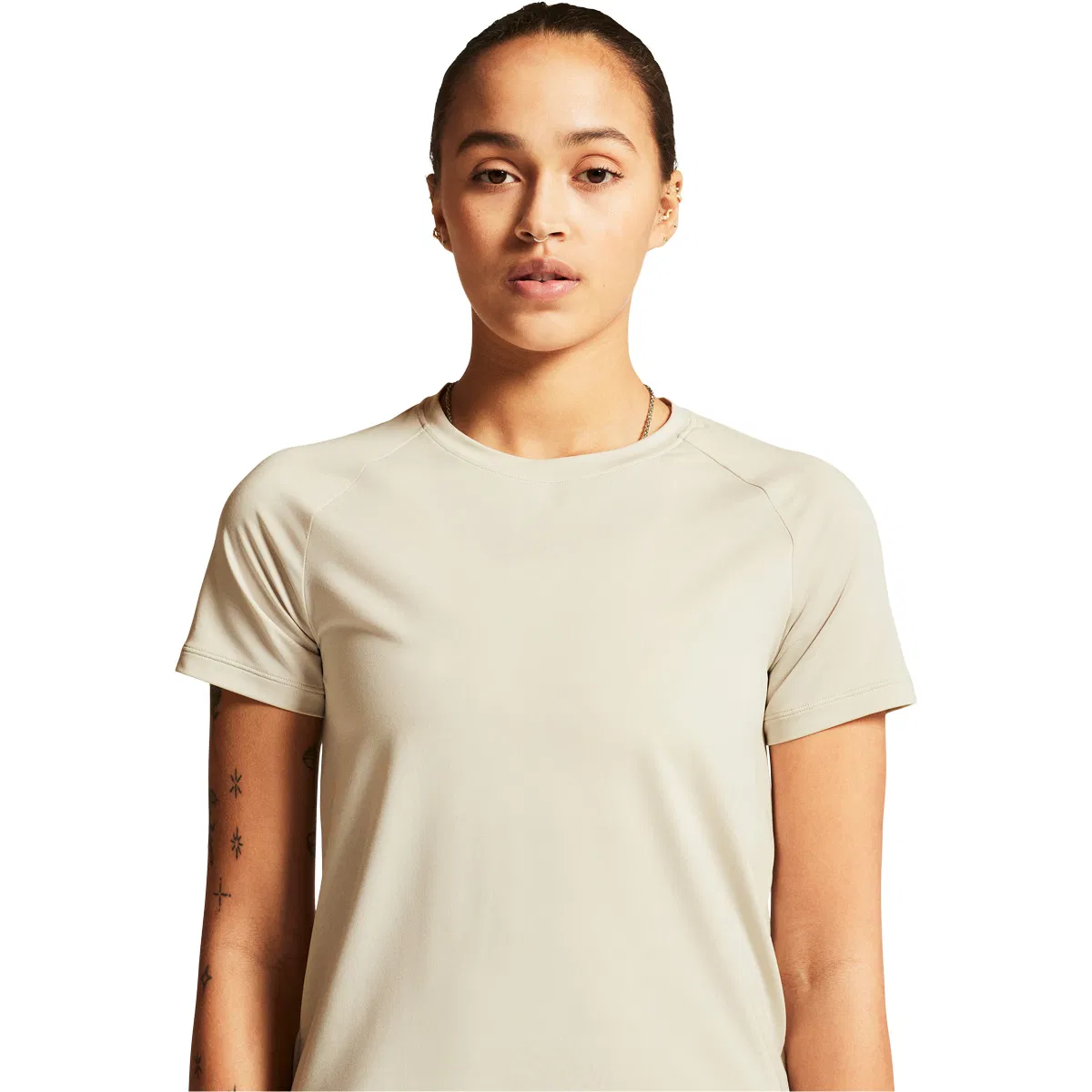 Craft Collective Trænings T-shirt Dame Plaster