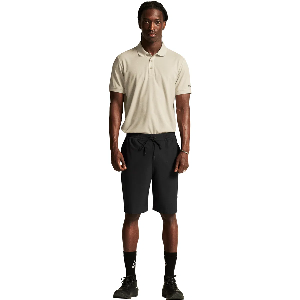 Craft Collective Structure Løbeshorts Herre Black