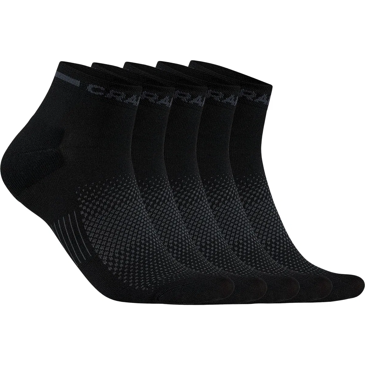 Craft Active Mid 5-Pak Løbestrømper Black
