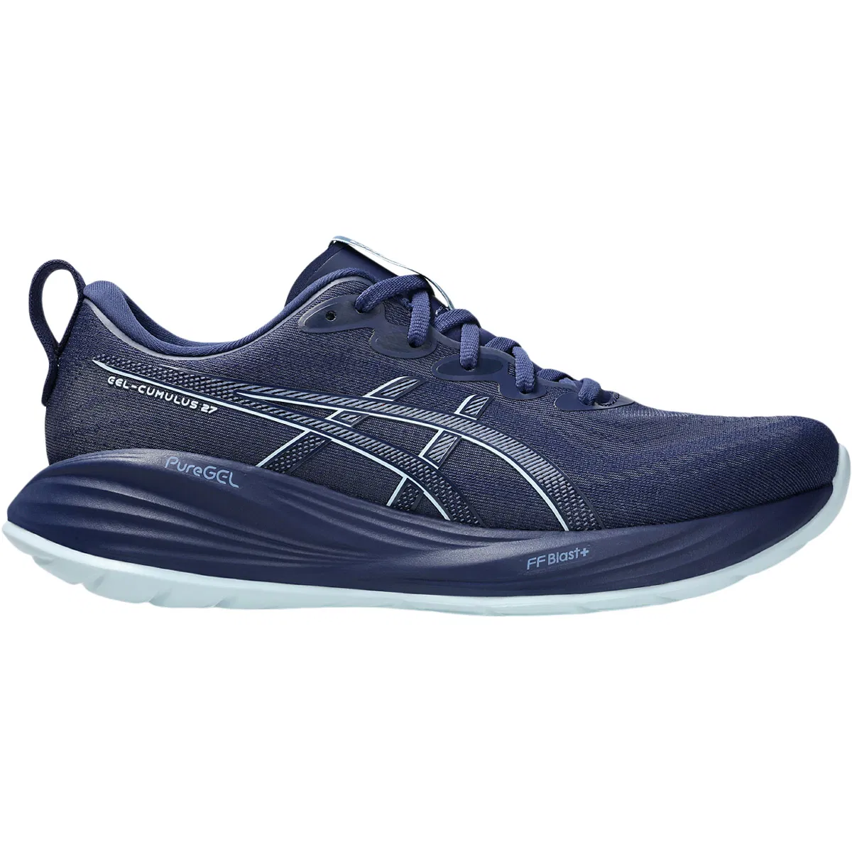 ASICS Gel-Cumulus 27 løpesko herre DEEP AQUA/FLASH YELLOW