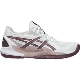 WHITE/DUSTY MAUVE