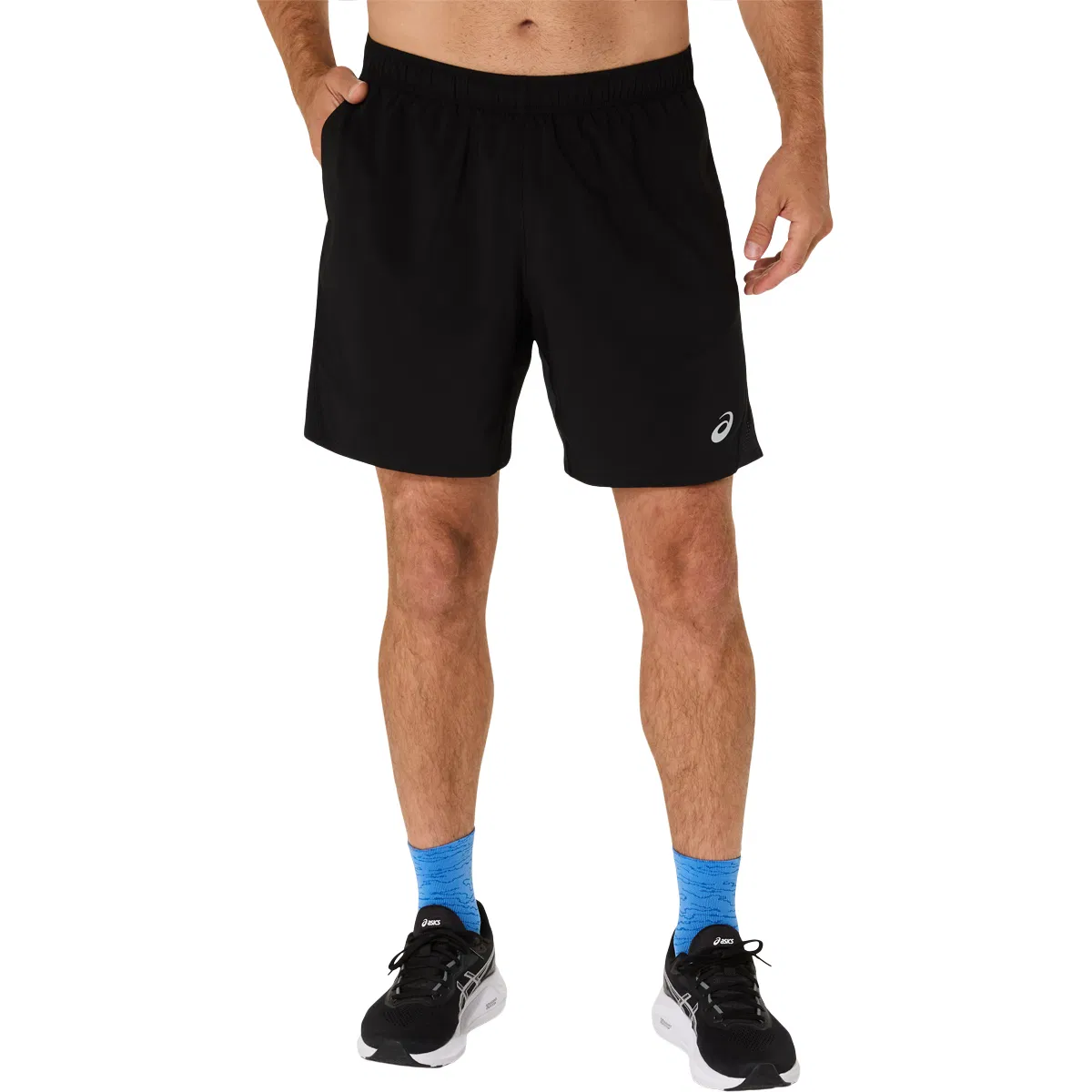 ASICS Core 7" Løbeshorts Herre BLACK/GRAPHITE GREY