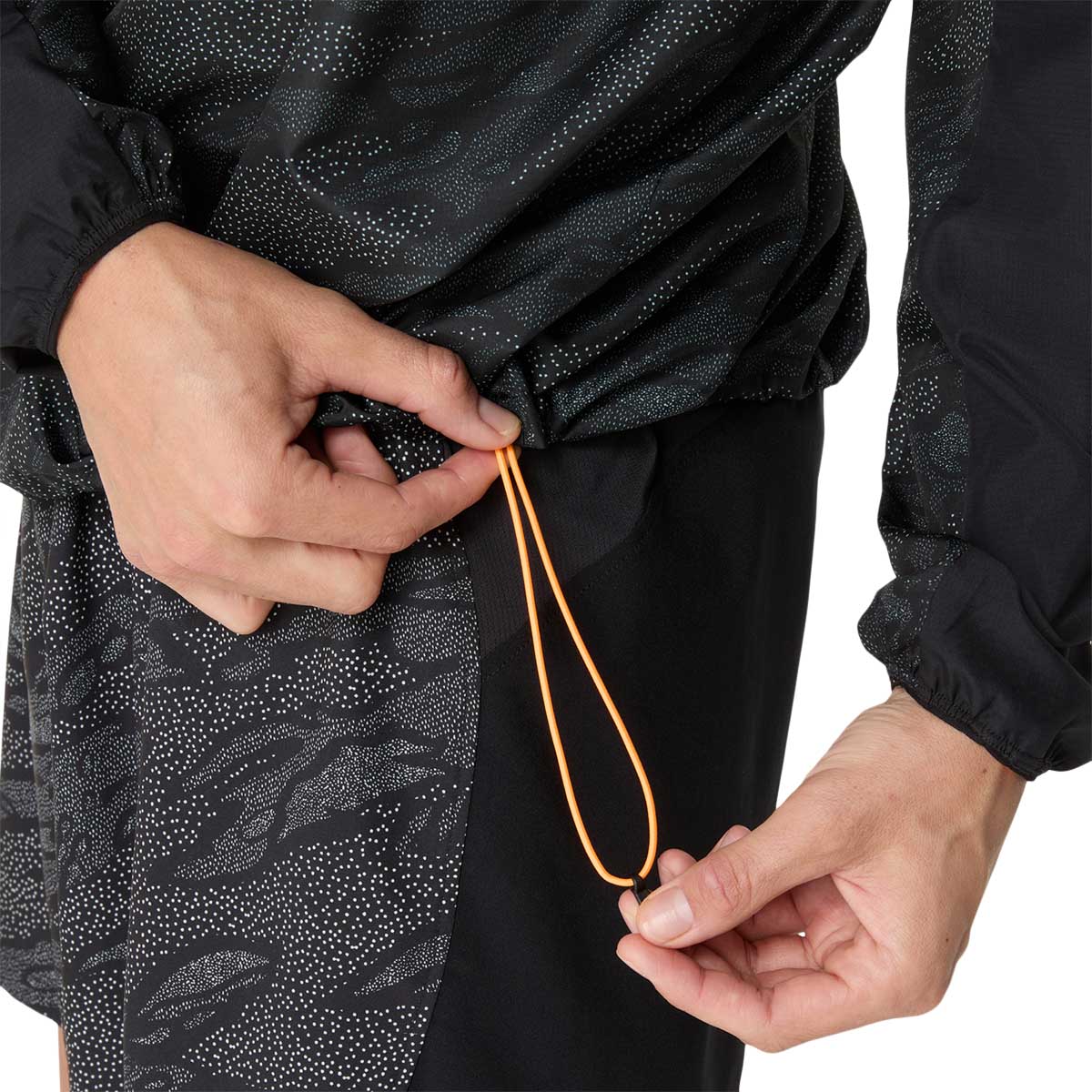ASICS Fujitrail Packable 1/2 Zip Løbejakke Herre Black