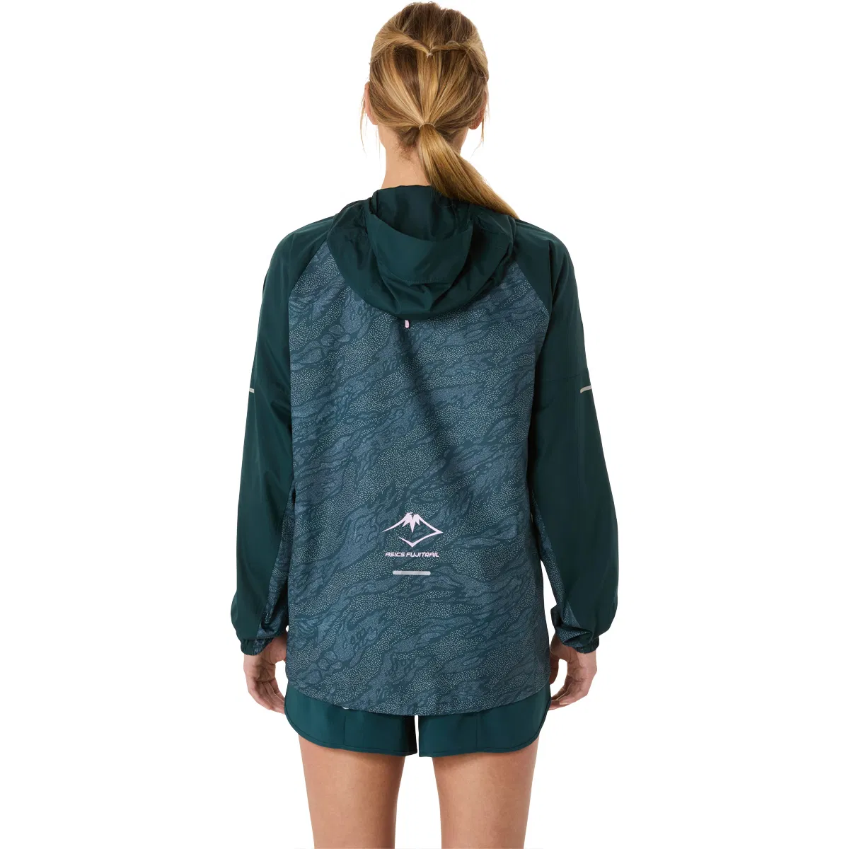ASICS Fujitrail Packable Løbejakke Dame SAXON GREEN