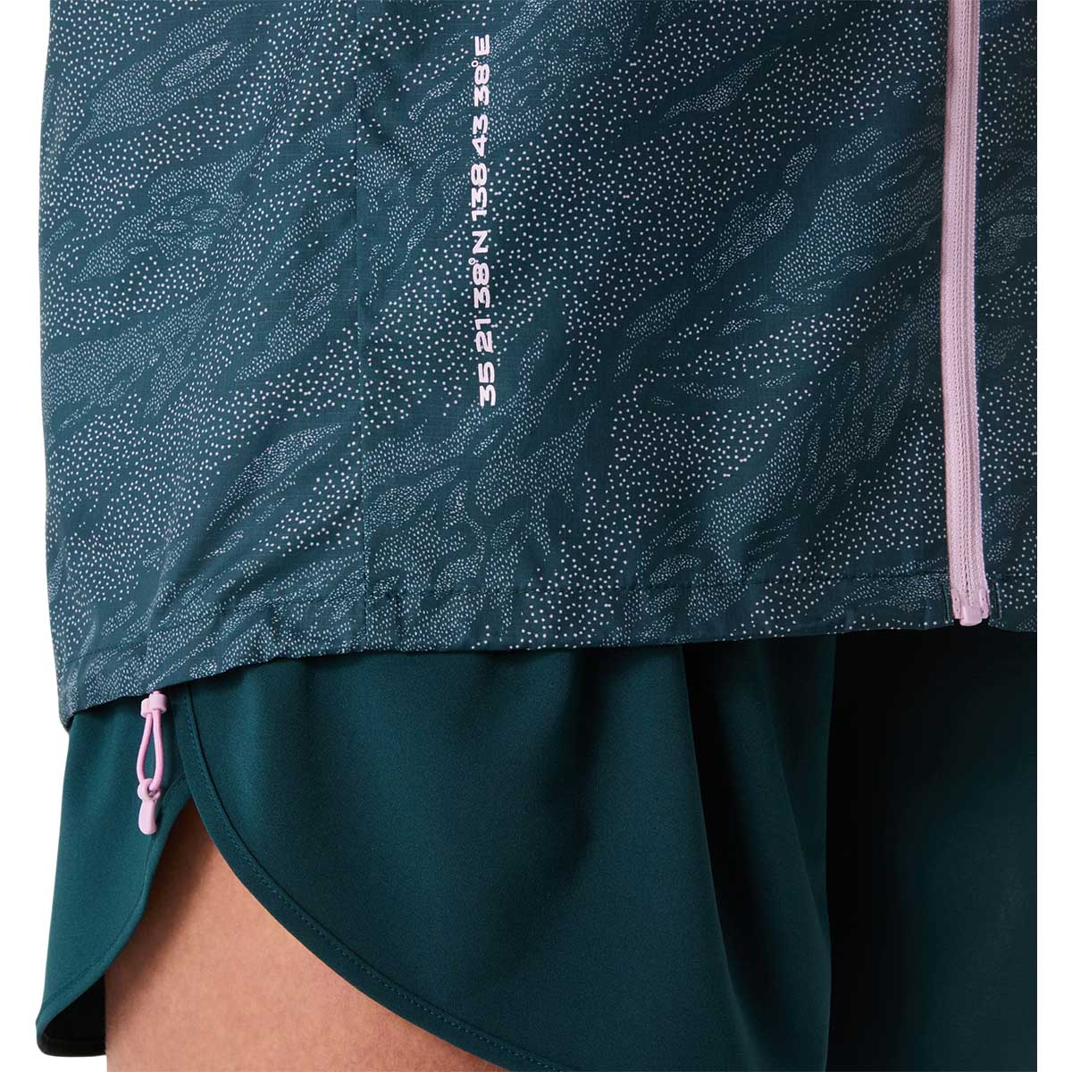 ASICS Fujitrail Packable Løbejakke Dame SAXON GREEN