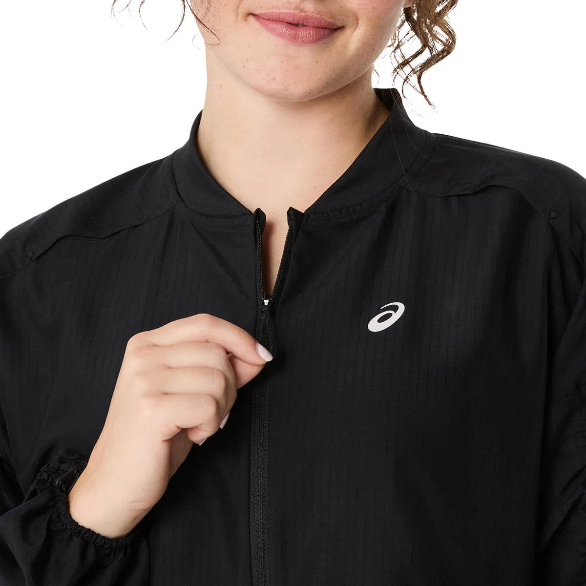 ASICS Nagino Run Løbejakke Dame PERFORMANCE BLACK